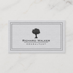 Elegant Tree Garden Lawn Care Logo Landschap Visitekaartje