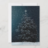 Elegant Tree Home Sweet Home kerst Feestdagenkaart (Achterkant)