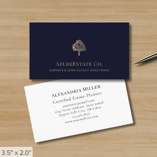 Elegant Tree Logo Visitekaartje
