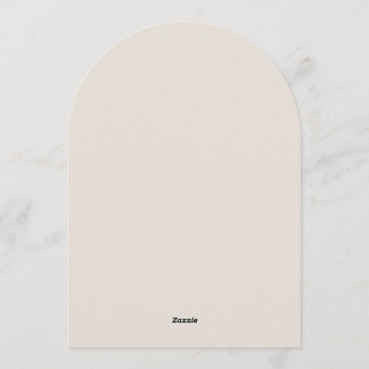 Elegant Tree Reindeer Christmas Corporate Party Kaart (Achterkant)