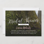 Elegant Tree Root Bridal Shower Invitations Kaart (Voorkant)