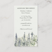 Elegant Tree Service Arborist Trimmen Visitekaartje (Voorkant)