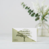 Elegant Tree Visitekaartje (Staand voorkant)