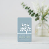 Elegant Tree Yoga Instructor Class Pass Loyalty (Staand voorkant)