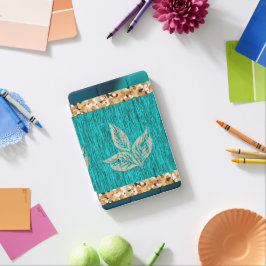 Elegant Trendy Blauwgroen iPad Mini Cover