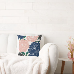 Elegant trendy bloemen Sierkussen