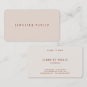 Elegant Trendy Colors Professional Sjabloon Luxe Visitekaartje (Voorkant / Achterkant)