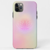 Elegant Trendy Cool Lotus Holographic Case-Mate iPhone Case (Achterkant)