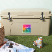 Elegant Trendy Custom Company Logo Here Laptop Sticker (Koeler)