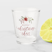 Elegant Trendy Fun Christmas Gift Shot Glas (Voorkant)