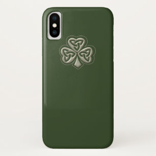 Elegant trendy geluk Ierse shamrock Case-Mate iPhone Case