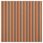 Elegant trendy gestript motief l Sinaasappel Stof (Swatch)