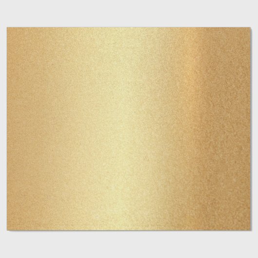 Elegant Trendy Gouden Glitter Glam Modern Glossy Cadeaupapier (Vlak)