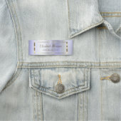 Elegant Trendy, Gouden Lijst Lavander Naamplaatje (In situ)