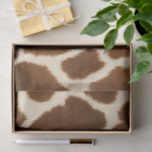 Elegant Trendy Koe Faux Leather Collectie Tissuepapier (Geschenk)