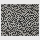 Elegant Trendy Luxury White Leopard Collectie Cadeaupapier (Vlak)