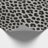 Elegant Trendy Luxury White Leopard Collectie Cadeaupapier (Hoek)