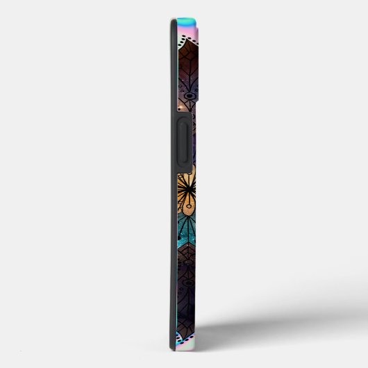 Elegant Trendy Mandala Holographic Case-Mate iPhone Case (Achterkant / Rechts)