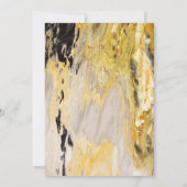 Elegant Trendy Marble Law School Graduparty Kaart (Achterkant)