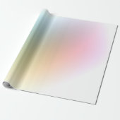 Elegant Trendy Modern Colorful Sjabloon Cadeaupapier (Uitgerold)