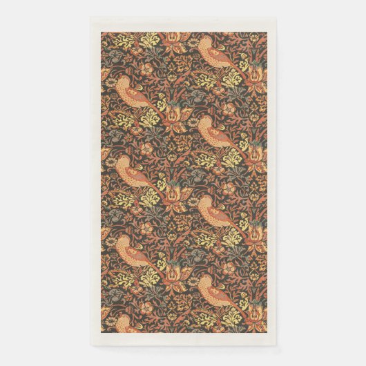 Elegant Trendy William Morris Papier Servet (Voorkant)