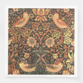 Elegant Trendy William Morris Papier Servet (Voorkant)