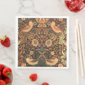 Elegant Trendy William Morris Papier Servet (Insitu)