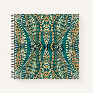 Elegant Tribal Motifs Notitieboek