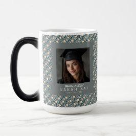 Elegant Tribal Patroon Cadeau Voor Haar Afstuderen Magische Mok