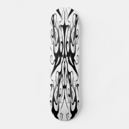 Elegant Tribal Tattoo Digital Black and White Persoonlijk Skateboard