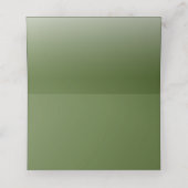 Elegant Tropical Beach Copper Palm Trees Plaatskaartje (Binnenkant ongevouwen)