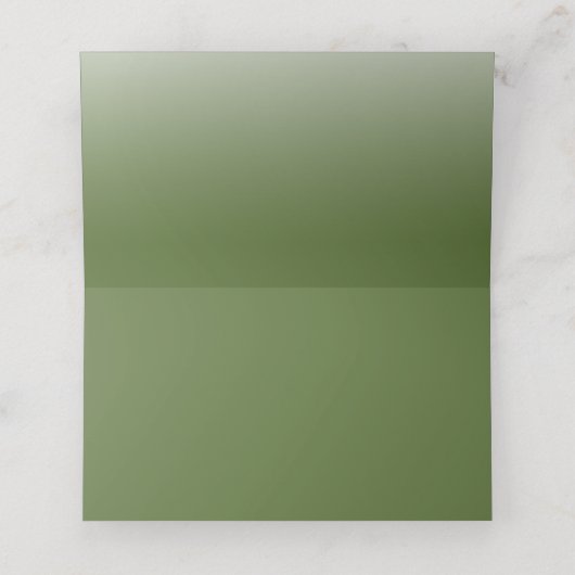 Elegant Tropical Beach Copper Palm Trees Plaatskaartje (Binnenkant ongevouwen)