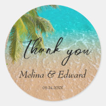 Elegant Tropical Beach Wedding