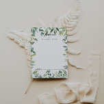 Elegant Tropical Green Foliage Calligraphy Wedding Advieskaart<br><div class="desc">Deze elegante tropische groene blaadkalligrafie-bruiloft is perfect voor een moderne bruiloft. Dit handgetekende ontwerp biedt waterverf mooie groene bladeren. Deze kaarten zijn perfect voor een bruiloft,  vrijgezellenfeest,  baby shower,  graduatiedag en nog veel meer. Pas de kaarten aan met de namen van de bruid en de bruidegom,  ouders-aan-zijn of afstuderen.</div>