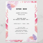 Elegant Tropical Interior Designer Flyer (Voorkant)