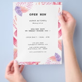 Elegant Tropical Interior Designer Flyer (Hand)