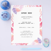 Elegant Tropical Interior Designer Flyer (Enkel)