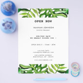 Elegant Tropical Interior Designer Flyer (Enkel)