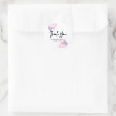 Elegant Tropical Interior Designer Ronde Sticker (Tas)
