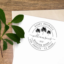 Elegant  Tropical Kerstadres