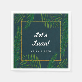 Elegant Tropical Luau Napkins Servetten