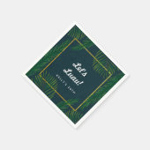 Elegant Tropical Luau Napkins Servetten (Hoek)