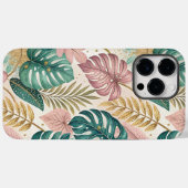 Elegant Tropical Monsteras Boho Case-Mate iPhone Case (Achterkant (horizontaal))