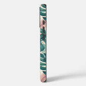 Elegant Tropical Monsteras Gold Case-Mate iPhone Case (Achterkant / Links)