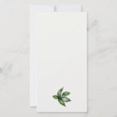 Elegant Tropical Rainforest Toucan Fauna Wedding Bedankkaart (Achterkant)