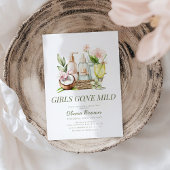 Elegant Tropical Spa Vrijgezellenfeest Kaart