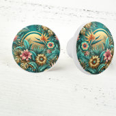 Elegant Tropisch Keramische Knop