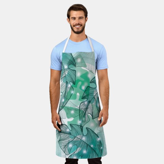 Elegant Tropisch Schort (Gedragen)