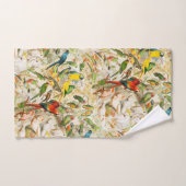 Elegant  Tropisch Vogelmoerassen Drow Pillo Bad Handdoek (Handdoek)