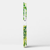 Elegant Tropische Bladeren en Hibiscus Flowers | Case-Mate iPhone Case (Achterkant / Links)